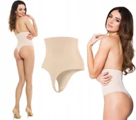 Majtki damskie - Stringi Wysoka Talia 275 bezszw. Julimex - M - miniaturka - grafika 1