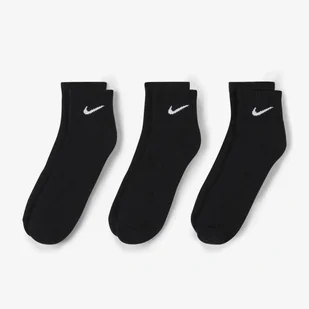 Skarpety za kostkę NIKE NIKE EVERYDAY CUSHIONED SX7667-010 – Czarny - Skarpetki męskie - miniaturka - grafika 1