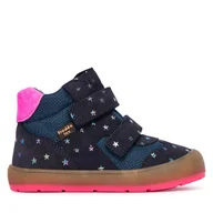 Buty dla dziewczynek - Trzewiki Froddo Ollie Lumi Tex G2110152-4 S Granatowy - miniaturka - grafika 1