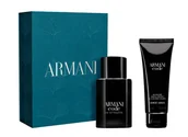 Zestawy perfum męskich - Giorgio Armani Code Homme Zestaw: woda toaletowa + żel pod prysznic - miniaturka - grafika 1