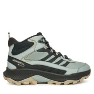Buty trekkingowe męskie - Trekkingi Merrell Speed Strike 2 Mid GORE-TEX J038383 Szary - miniaturka - grafika 1