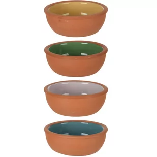 Kokilki Do Zapiekania, Terakota, Kolorowe, 150 Ml, 4 Sztuki - Brytfanny - miniaturka - grafika 1