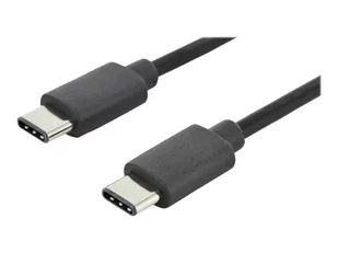 ASSMANN Kabel połączeniowy USB 3.0 SuperSpeed Typ USB C/USB C M/M czarny 1m AKASSKU00000071 - Kable USB - miniaturka - grafika 1