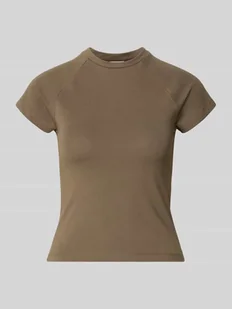 T-shirt z raglanowymi rękawami model ‘KATINKA’ - Koszulki i topy damskie - miniaturka - grafika 1