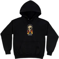 Bluzy męskie - bluza męska THRASHER AWS BELIEVE HOOD Black - miniaturka - grafika 1
