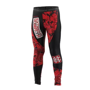 Legginsy sportowe dla dzieci do MMA Fitness Extreme Hobby RED WARRIOR - Kimona, stroje i obuwie - miniaturka - grafika 1