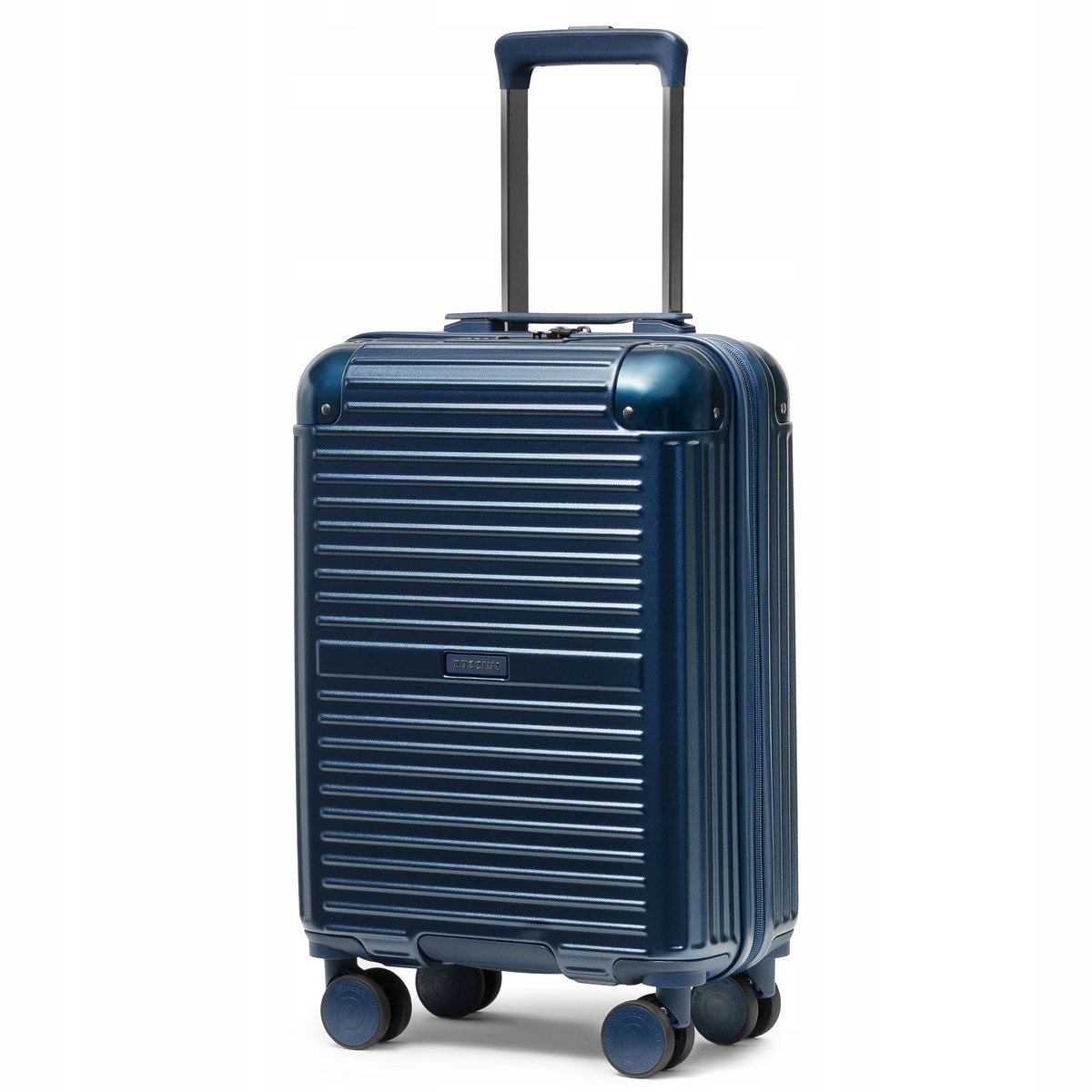 Walizka Kabinowa Podróżna Twarda Narożniki ALU Granatowa PUCCINI PC034C-7A