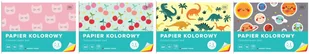 Inter-druk Zeszyt papierów kolorowych A4 - Szkolne artykuły papiernicze - miniaturka - grafika 2
