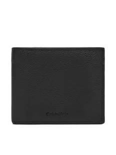 Calvin Klein Duży Portfel Męski Micropebble Billfold W Coin LV04D1033G Czarny - Portfele - miniaturka - grafika 1