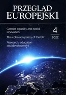 Czasopisma - Przegląd Europejski 42022 - miniaturka - grafika 1
