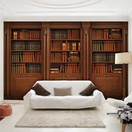 Fototapety - Fototapeta samoprzylepna - Elegancka biblioteczka (rozmiar 98x70) - miniaturka - grafika 1