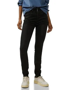 Street One Damskie spodnie jeansowe Slim i High, Black Rinsed Wash, 34W / 32L - Spodnie damskie - miniaturka - grafika 1