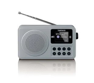 Lenco PDR-034GY Radio FM DAB+ Bluetooth Szary - Radia - miniaturka - grafika 1