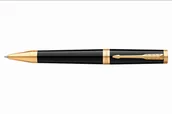 Długopisy - Długopis Parker Ingenuity Czarny GT - miniaturka - grafika 1