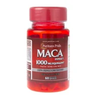 Produkty specjalne dla sportowców - Puritans Pride Maca 1000mg - 60 kaps - miniaturka - grafika 1