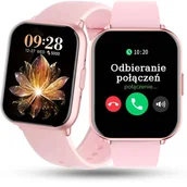 Smartwatch - Rubicon RNCF46 Różowy - miniaturka - grafika 1