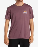 Koszulki męskie - BILLABONG Koszulka męska Basic Purple S - miniaturka - grafika 1