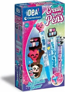 Clementoni Mini fabryka długopisów Najlepsi przyjaciele 18162 - Długopisy - miniaturka - grafika 1