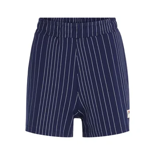 Damskie Spodenki FILA TEBRA FAW0425-53095 – Niebieski - Spodenki damskie - miniaturka - grafika 1