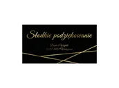 Gadżety na imprezę - Naklejki personalizowane na pudełka na ciasto - 30 szt. - miniaturka - grafika 1