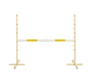 Maskotki i pluszaki - Przeszkoda Skokowa Do Hobby Horse 160Cm, H-120 Cm, Belka 50Mm – Żółta - miniaturka - grafika 1