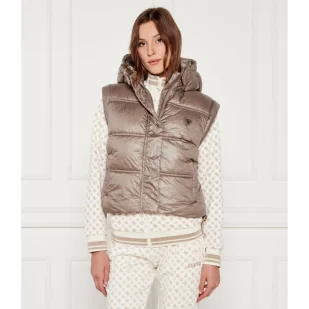 GUESS Bezrękawnik ERNESTINE Cropped Fit - Kurtki damskie - miniaturka - grafika 1