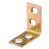 Zawiasy, okucia i inne akcesoria - Kątownik ocynk 25 x 25 x 14 - miniaturka - grafika 1