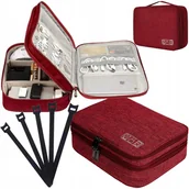 Kable - Etui Torba Organizer Zestaw 5RZEPÓW Kable Podróżna - miniaturka - grafika 1