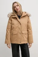 Kurtki damskie - Tommy Hilfiger kurtka damska kolor beżowy zimowa WW0WW42744 - miniaturka - grafika 1