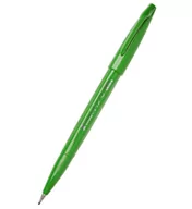 Akcesoria kreślarskie - PENTEL Pisak do kaligrafii PENTEL SES15 zielony PIP.126 - miniaturka - grafika 1