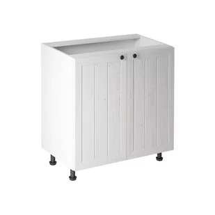 Szafka Dolna Stojąca 2 Drzwi D80 Prowansja Gała Meble Sosna Andersen, Biały - Szafki kuchenne - miniaturka - grafika 1