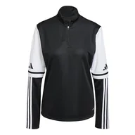 Koszulki i topy damskie - adidas Kobiety SQUADRA25 TRAINING TOP, black/white, L - miniaturka - grafika 1