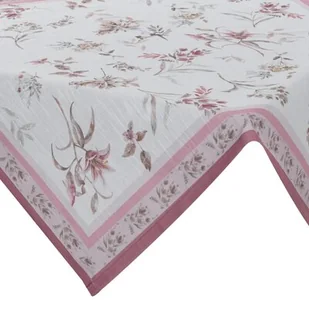 Obrus EUROFIRANY Summer6 90 x 90 cm Naturalny - Obrusy i serwetki - miniaturka - grafika 1
