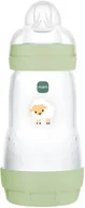 Butelki dla niemowląt - MAM BABY BUTELKA ANTYKOLKOWA PERFECT START 260 UNISEX ZIELONA - miniaturka - grafika 1