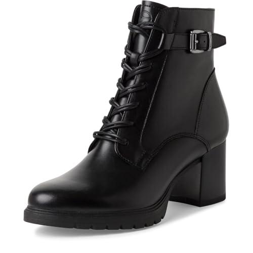 Tamaris Damskie botki 1-1-25106-41, czarny, 41 EU
