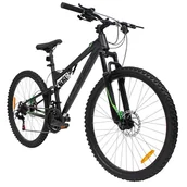 Rowerki biegowe - Huffy Marker Mountain Bike 26" - czarny 21-biegowy Shimano - miniaturka - grafika 1