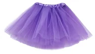 Spódnice - Spódniczka Tiulowa Spódnica Tutu 30 cm fiolet - miniaturka - grafika 1