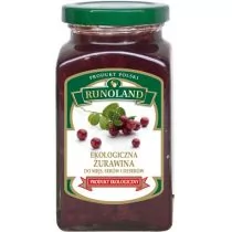 RUNOLAND (grzyby, zupy, przetwory) Żurawina do mięs BIO - Runoland - 300g BP-5901641002154 - Grzyby - miniaturka - grafika 1
