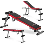 Ławki treningowe - Neo-Sport Ławeczka do ćwiczeń łamana NS-212 121200 - miniaturka - grafika 1