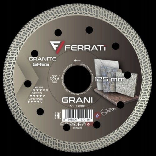 Bosch FERRATI TARCZA DIAMENTOWA TNĄCA GRANI 115MM x 22,23 MM