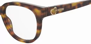 Okulary korekcyjne Love Moschino MOL599 1NR - Okulary korekcyjne, oprawki, szkła - miniaturka - grafika 4