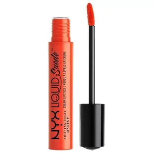 NYX Liquid Suede Cream Lipstick 05 Pomarańczowy County NLSCLL05-00 - Błyszczyki do ust - miniaturka - grafika 1