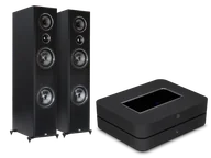 Zestawy stereo - Bluesound Powernode (czarny) + Imagine T54 (czarny) - miniaturka - grafika 1
