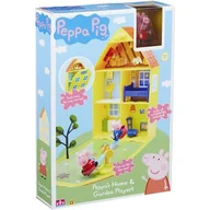 Figurki dla dzieci - Tm Toys Świnka Peppa domek plus ogór PEP06156 - miniaturka - grafika 1