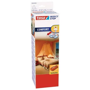 Tesa Moskitiera przenośna  Comfort 250 x 1250 cm - Klamki - miniaturka - grafika 1