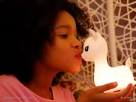Lampy stojące - Lampka Nocna Jelonek Dla Dziec - miniaturka - grafika 1