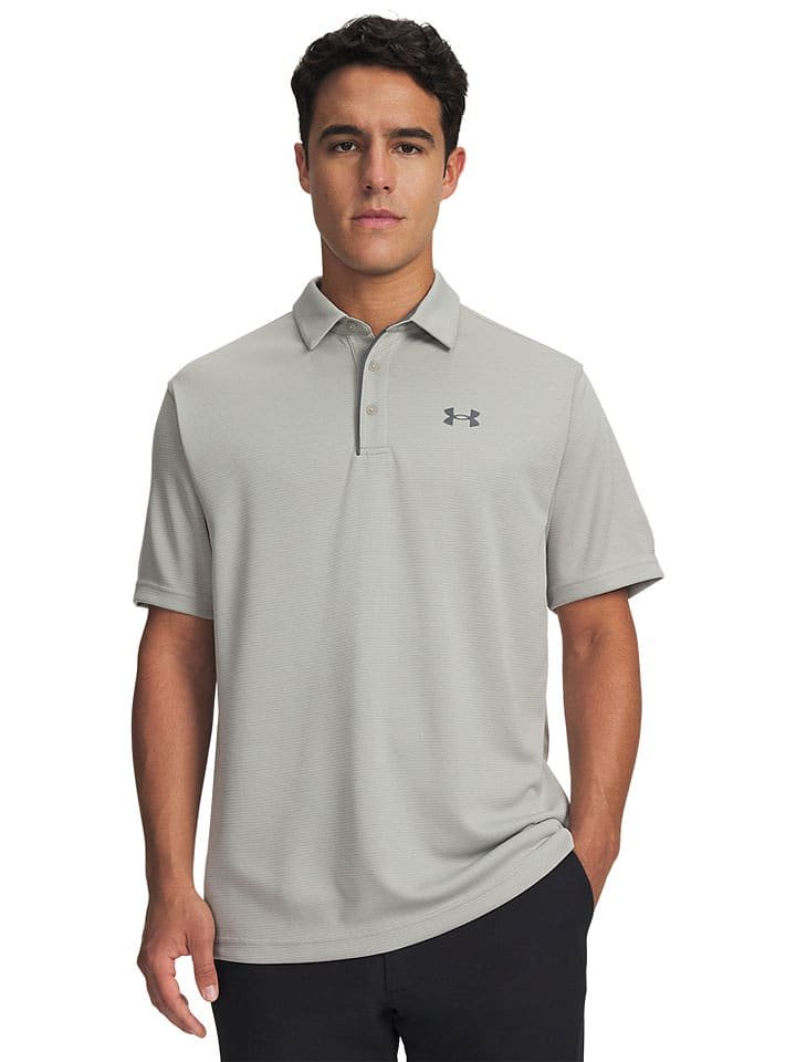 Under Armour Funkcyjna koszulka polo w kolorze szarym
