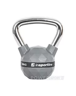 inSPORTline Hantel gumowany inSPORTline Kettlebell PU 10kg 21640 - Kettlebell - miniaturka - grafika 1