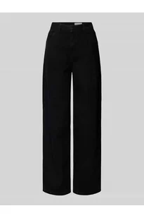 Jeansy o kroju tapered fit z 5 kieszeniami model HAZAL - Noisy May - Spodnie damskie Jeansy o kroju tapered fit z 5 kieszeniami model HAZAL - Noisy May - Spodnie damskie - miniaturka - grafika 1