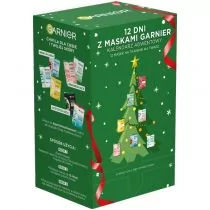 Garnier Skin Naturals XMASS - Kalendarz Adwentowy 12 masek na tkaninie - Ozdoby bożonarodzeniowe - miniaturka - grafika 1